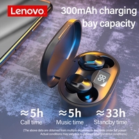 Lenovo Original XT91 bezprzewodowe słuchawki Bluetooth AI Control zestaw słuchawkowy do gier Stereo bass z mikrofonem redukcja szumów TWS słuchawki 5